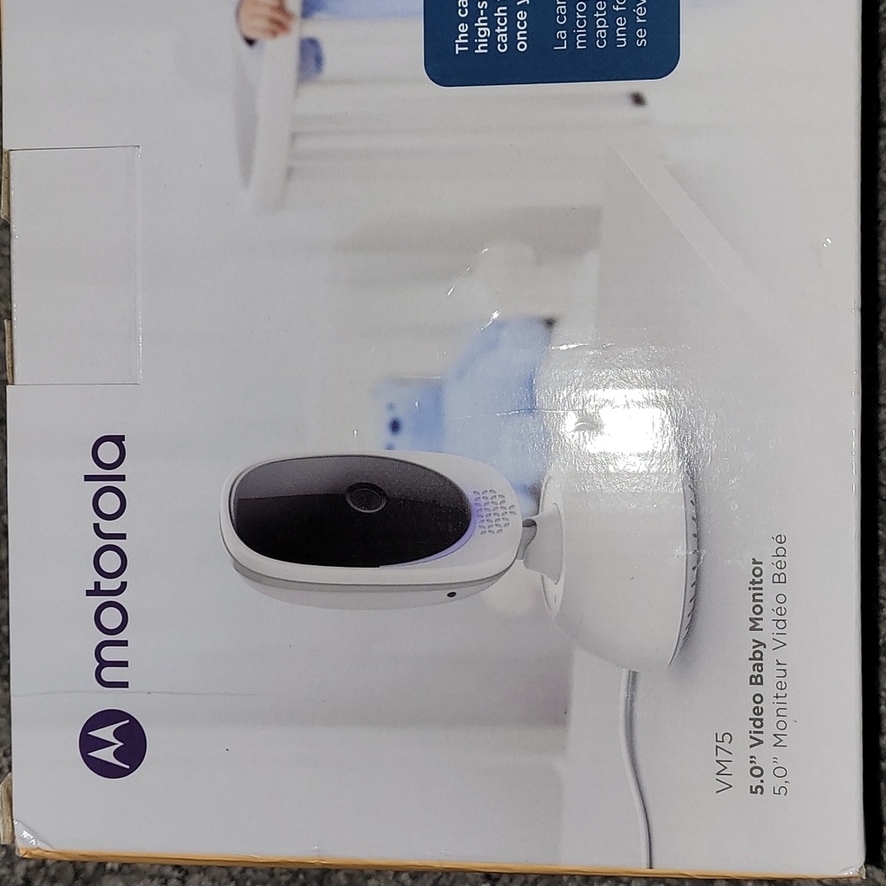 Motorola VM75 5.0" Video Baby Monitor - Picture 5 of 11